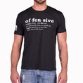 Load image into Gallery viewer, Men's Offensive Defined T-Shirt (Heather Black)
