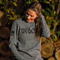 Load image into Gallery viewer, Women's "We the People" Long Sleeve Patriotic Thermal - Boyfriend Fit
