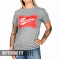Load image into Gallery viewer, Women's 'Merica Patriotic Boyfriend Fit T-Shirt
