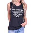 Load image into Gallery viewer, Women's Unalienable Rights Muscle Tank - Pewter

