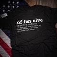 Load image into Gallery viewer, Men's Offensive Defined T-Shirt (Heather Black)
