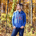 Load image into Gallery viewer, Women's '76 Stars & Stripes Hoodie

