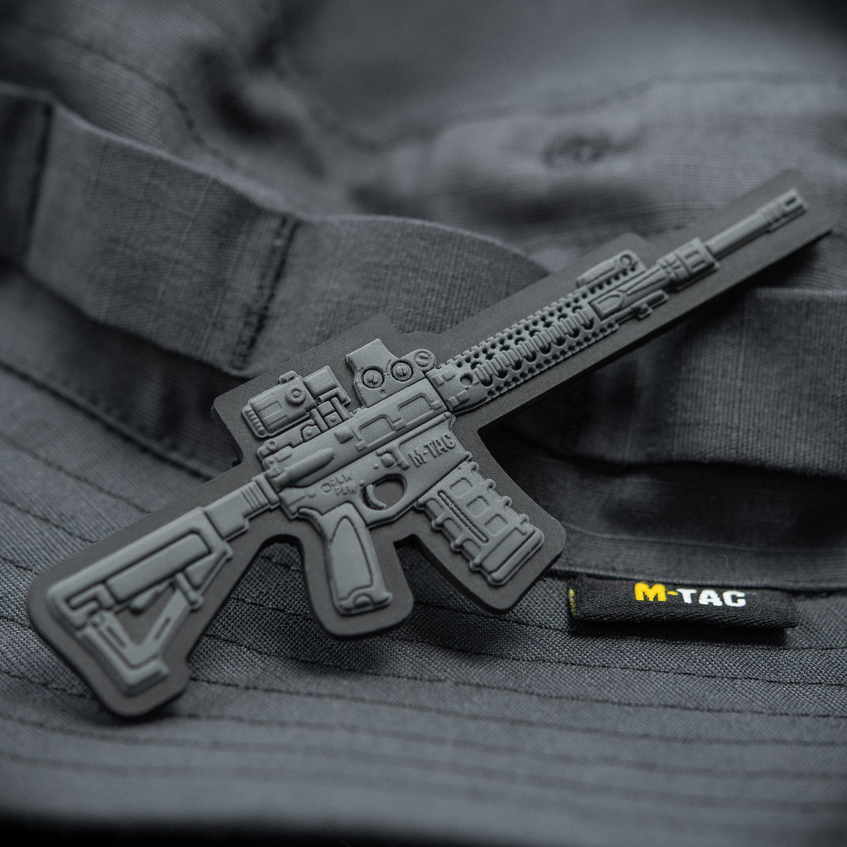 M-Tac patch AR-15 3D PVC