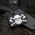 Load image into Gallery viewer, M-Tac Bearded Skull with Axes 3D PVC
