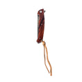 Load image into Gallery viewer, Damascus Steel EDC Folder Wood Handle Smooth Action 3.875" Blade

