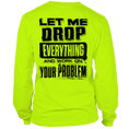Load image into Gallery viewer, Drop Everything - Long Sleeve Hi-Vis T-Shirt
