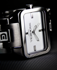 Load image into Gallery viewer, Duel Time (Silver/White) Watch
