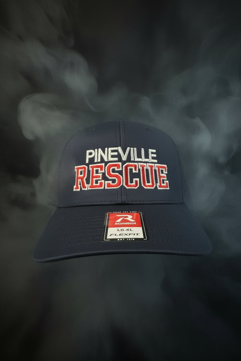 Custom Department Embroider Firefighter Hats- Richardson