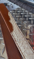 Load image into Gallery viewer, The Ghost - Genuine American Alligator Radio Strap | Bone Gator | Limited Edition
