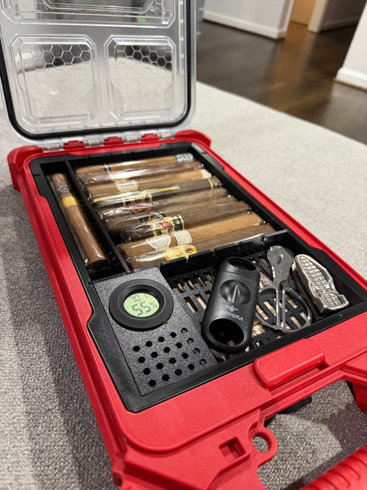 Humidor Milwaukee Slim Packout - 3D printed insert
