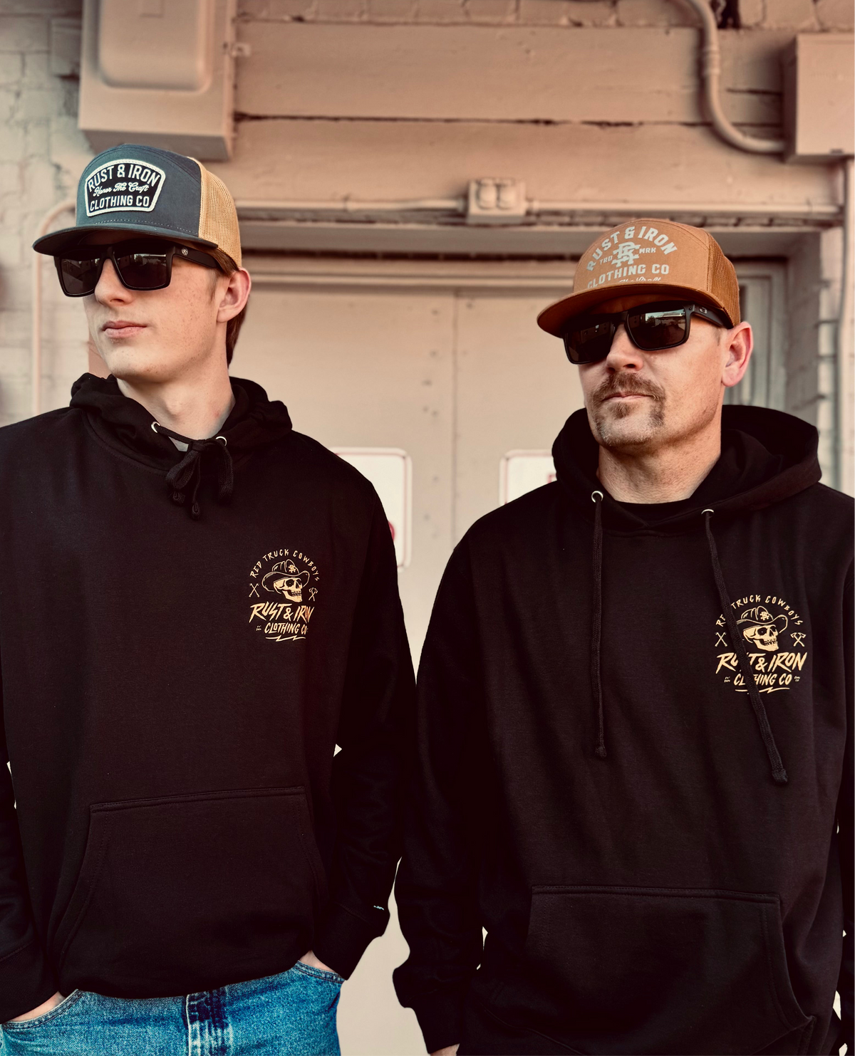 Red Truck Cowboys Hoodie