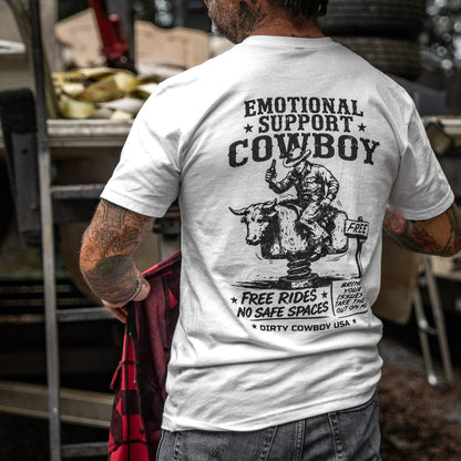 Emotional Support Cowboy Men's T-Shirt