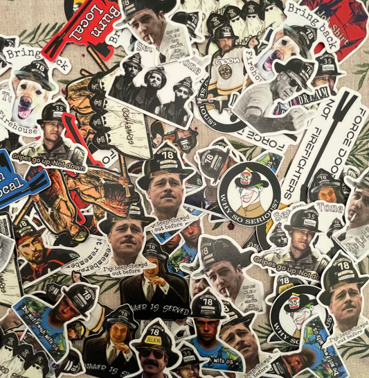 2) Complete Funny Fire Merch 15 pack #1