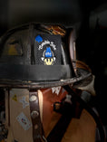 Load image into Gallery viewer, Catchin' Jobs - Leather Helmet Card
