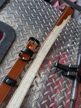 Load image into Gallery viewer, The Ghost - Genuine American Alligator Radio Strap | Bone Gator | Limited Edition
