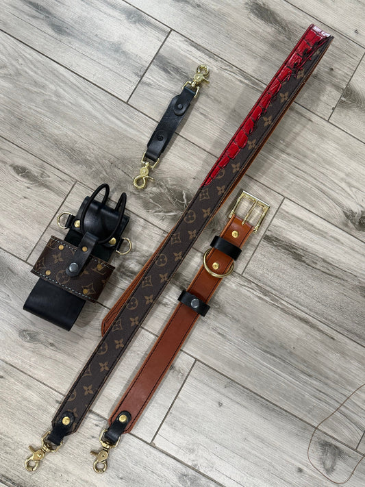 “The Redline Gator” Strap Set