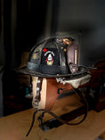 Load image into Gallery viewer, Catchin' Jobs - Leather Helmet Card
