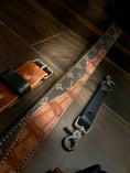 Load image into Gallery viewer, THE BAYOU BANDIT – Designer × Crocodile Radio Strap Set
