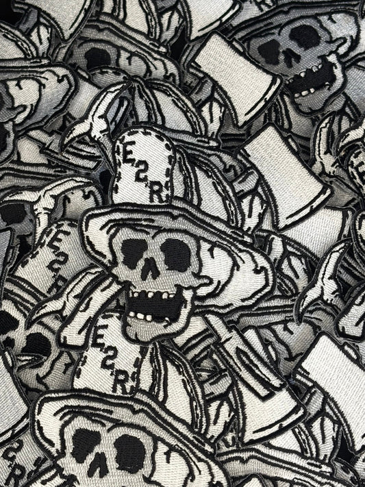 Embroidered Skull patch
