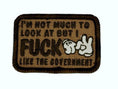 Load image into Gallery viewer, I'm Not Much to Look At But I Fuck Like The Government - V.2.0 - 2x3 Patch
