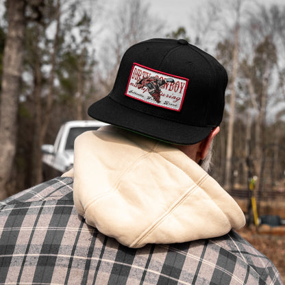 Flying Duck Dirty Cowboy Patch Flatbill Snapback
