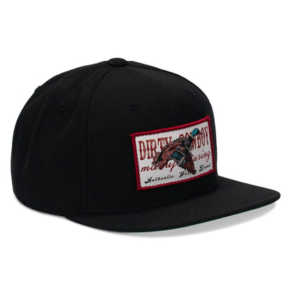 Flying Duck Dirty Cowboy Patch Flatbill Snapback