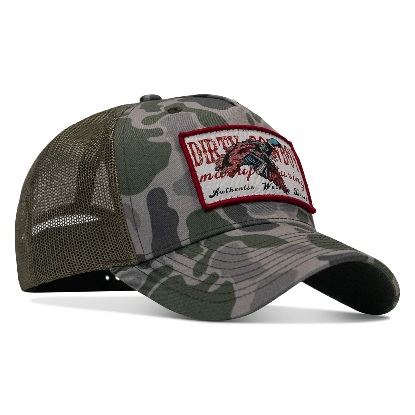 Flying Duck Dirty Cowboy Patch Snapback