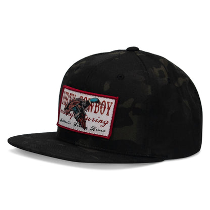 Flying Duck Dirty Cowboy Patch Flatbill Snapback