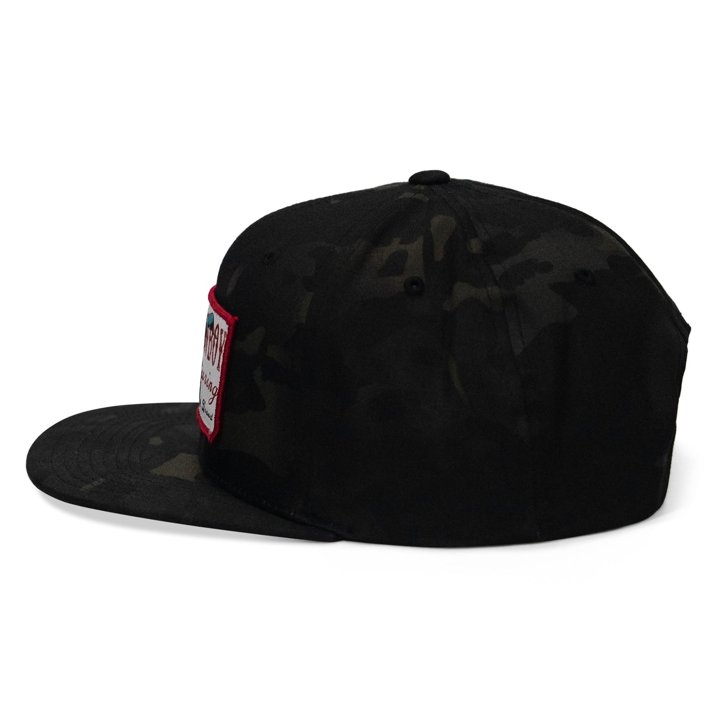 Flying Duck Dirty Cowboy Patch Flatbill Snapback
