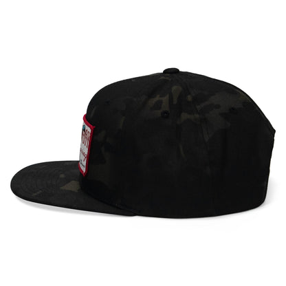 Flying Duck Dirty Cowboy Patch Flatbill Snapback