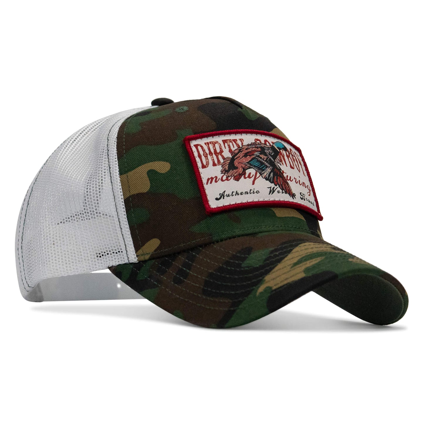 Flying Duck Dirty Cowboy Patch Snapback