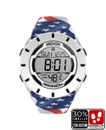Load image into Gallery viewer, Coliseum Fit™ Forum - Patriot Edition (White/Black) Watch
