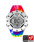 Load image into Gallery viewer, Coliseum Fit™ Forum - Samadelic Tie-Dye Edition (White/Black) Watch
