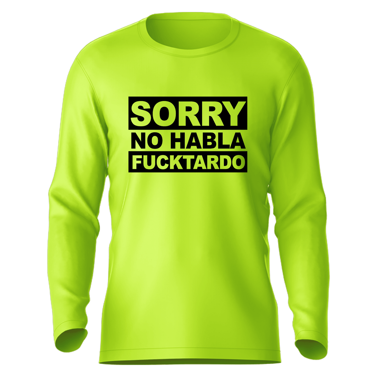 F*cktardo - Hi-Visibility UPF 50 Long Sleeve Sun Shirt