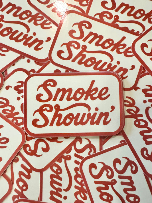 Smoke Showin Patch Sticker