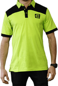 Load image into Gallery viewer, Rockwell Tri-Blend Polo - Green/Black
