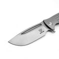 Load image into Gallery viewer, Sharp Blade - Gridlock Ti - 14C28N Steel 3.86" Blade, Titanium Handle Premium EDC Pocket Knife
