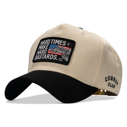 Hard Times Make Hard Bastards Patch Workhorse Snapback