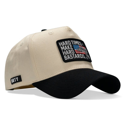 Hard Times Make Hard Bastards Patch Workhorse Snapback