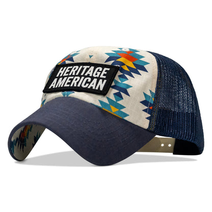 Heritage American Patch Tactical Ripstop Mesh Snapback Hat