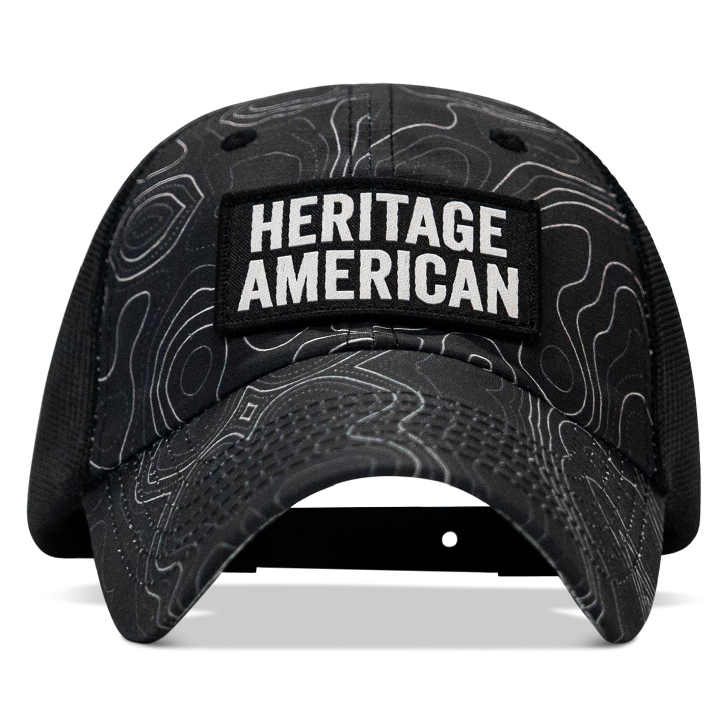 Heritage American Patch Tactical Ripstop Mesh Snapback Hat