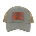 Load image into Gallery viewer, American Flag/HT Leather Logo-Trucker Mesh
