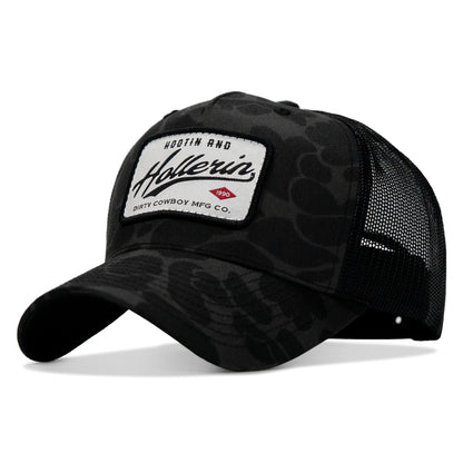 Hootin' & Hollerin' Patch Snapback Hat