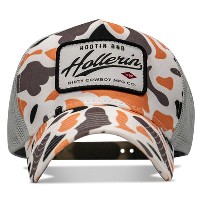 Hootin' and Hollerin Patch Five Panel Snapback Hat