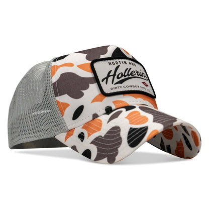 Hootin' and Hollerin Patch Five Panel Snapback Hat