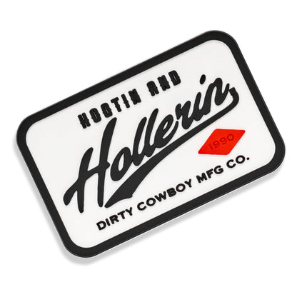 Hootin' & Hollerin' PVC Velcro Patch