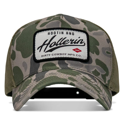 Hootin' & Hollerin' Patch Snapback Hat