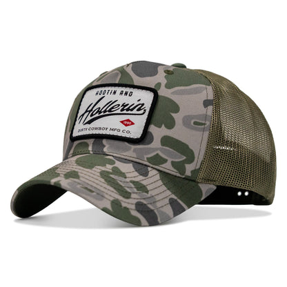 Hootin' & Hollerin' Patch Snapback Hat