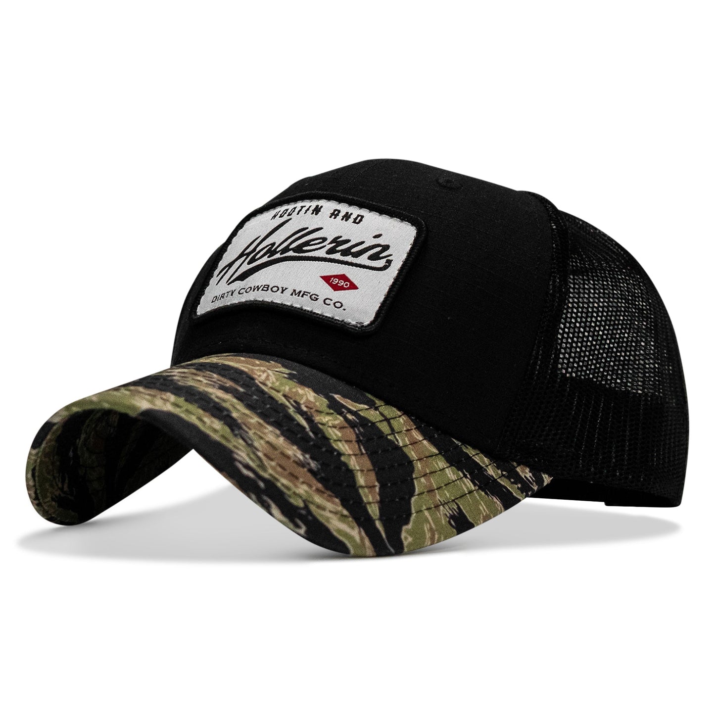 Hootin And Hollerin Patch Original Ripstop Classic Snapback Hat