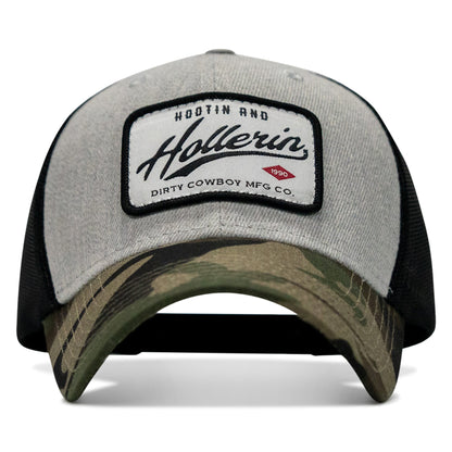 Hootin' & Hollerin' Patch Snapback Hat